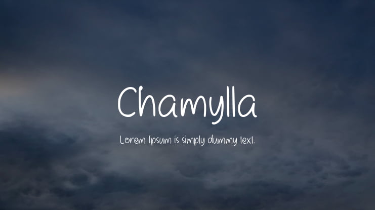 Chamylla Font
