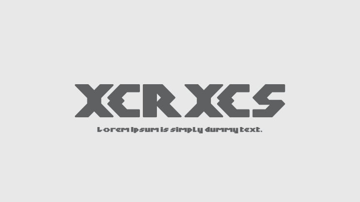 XERXES Font Family