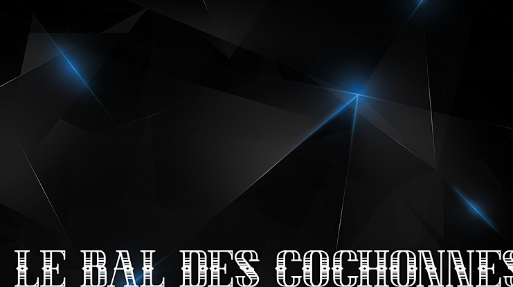 LE BAL DES COCHONNES Font Family