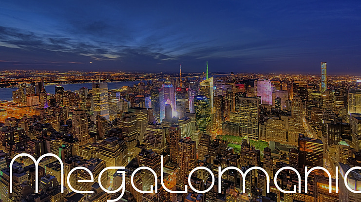 Megalomania Font Family