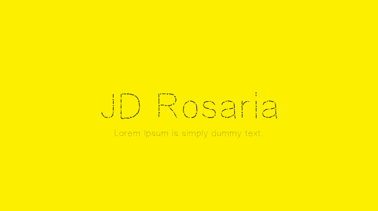 JD Rosaria Font