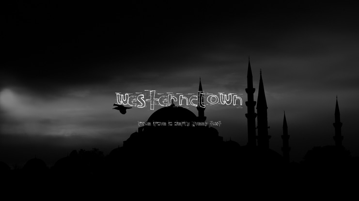WesternClown Font