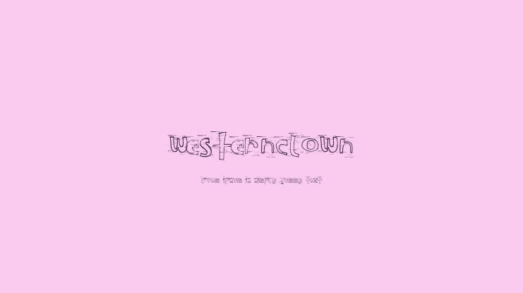 WesternClown Font