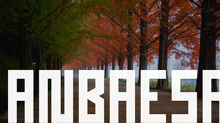 anbaesa Font Family