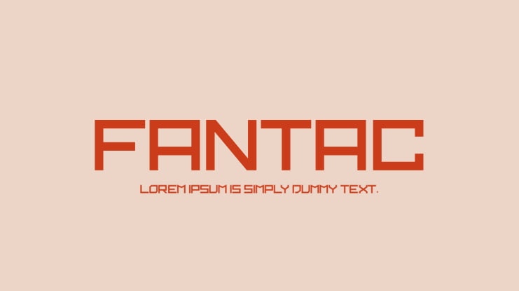 fantac Font Family