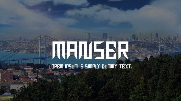 manser Font Family