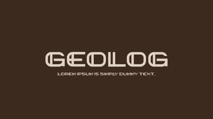 geolog Font Family