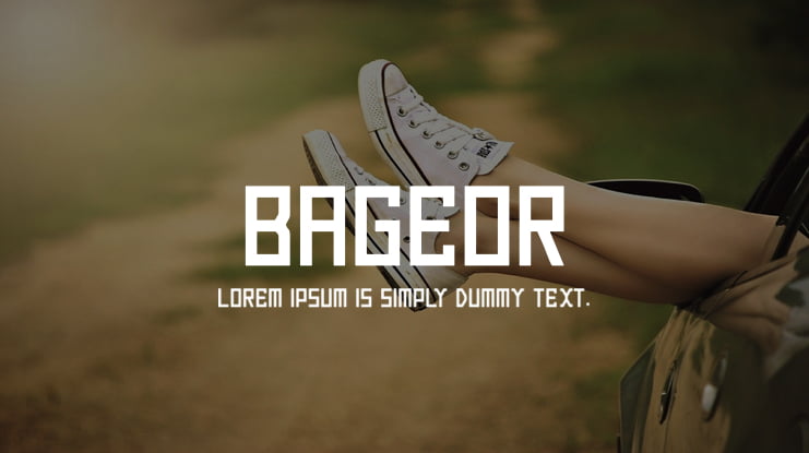 bageor Font Family