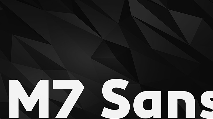 M7 Sans Font Family
