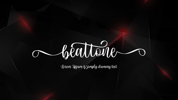 Beattone Font