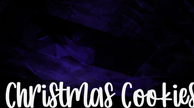 Christmas Cookies Font