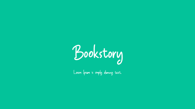 Bookstory Font