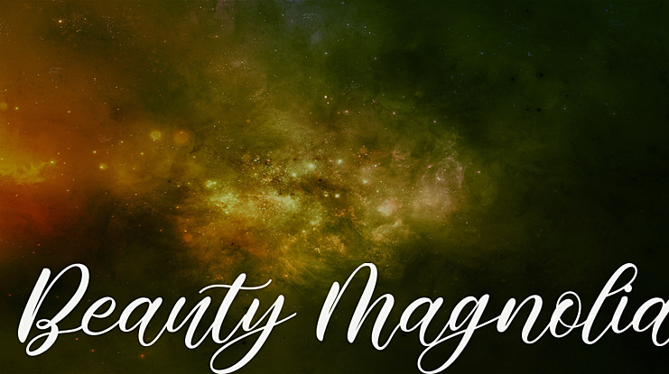 Beauty Magnolia Font