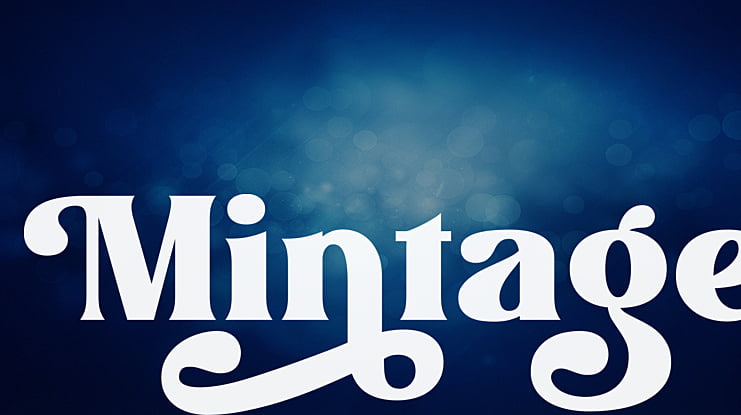 Mintage Font