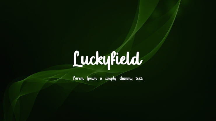 Luckyfield Font
