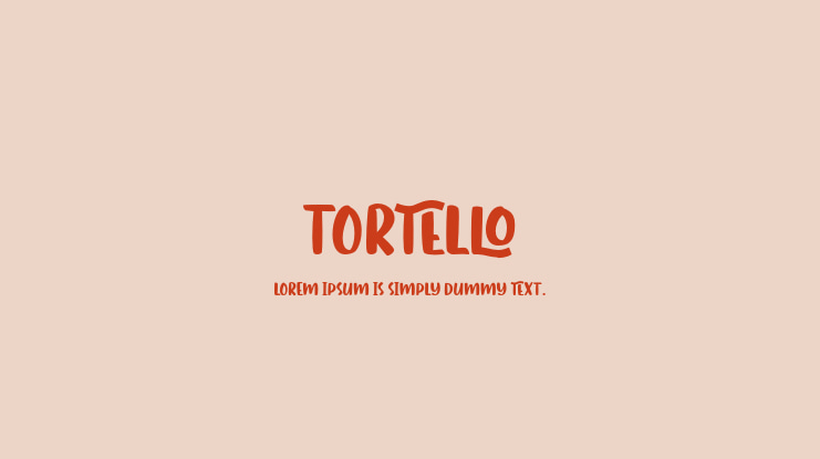 Tortello Font Family