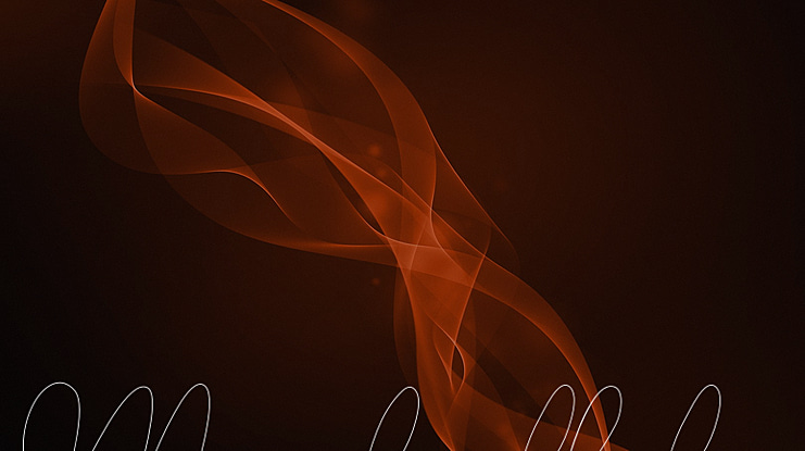 Maudy_silky_line Font