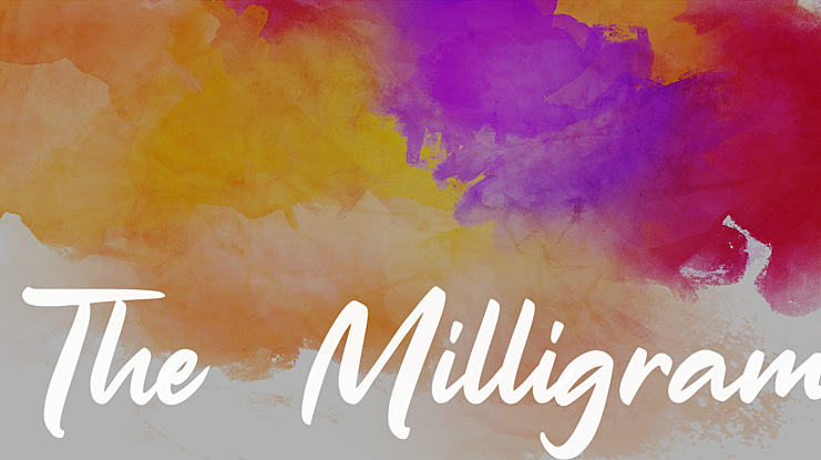The Milligram Font