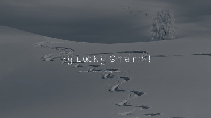 My Lucky Stars! Font