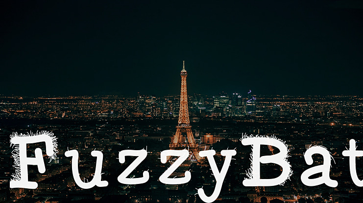 FuzzyBat Font