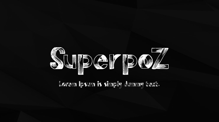 SuperpoZ Font