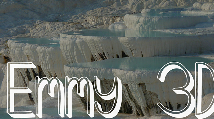 Emmy 3D Font