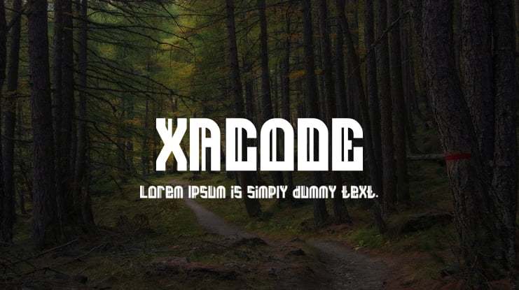 XACODE Font Family
