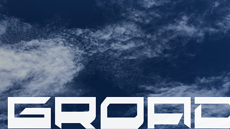 groad Font Family