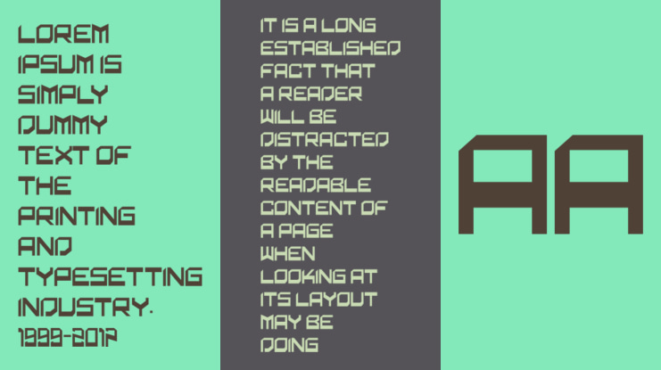 operosta Font Family