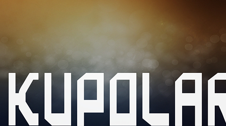 kupolar Font Family