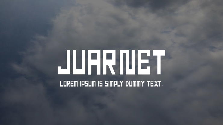 juarnet Font Family