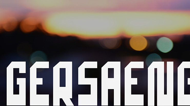 gersaeng Font Family