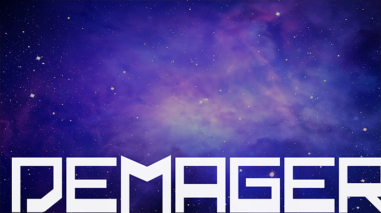 demager Font Family
