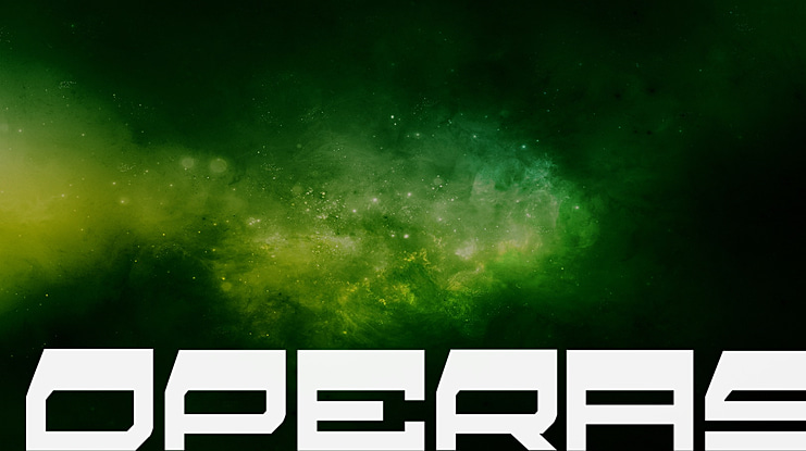 operas Font Family