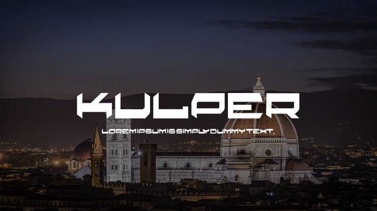 kulper Font Family
