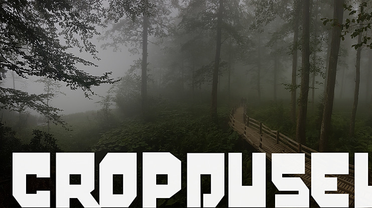 cropdusel Font Family