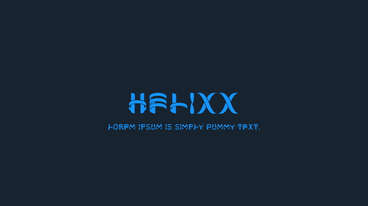 helixx Font