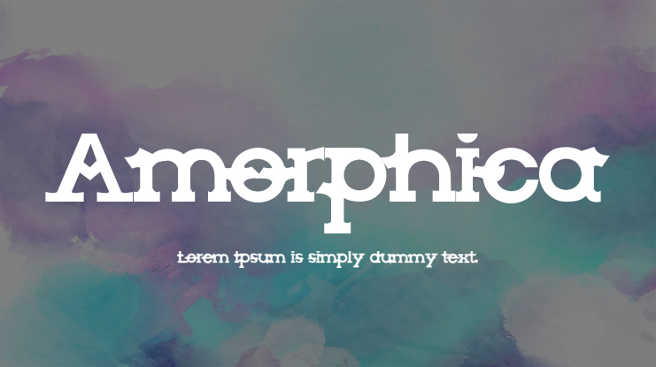 Amorphica Font