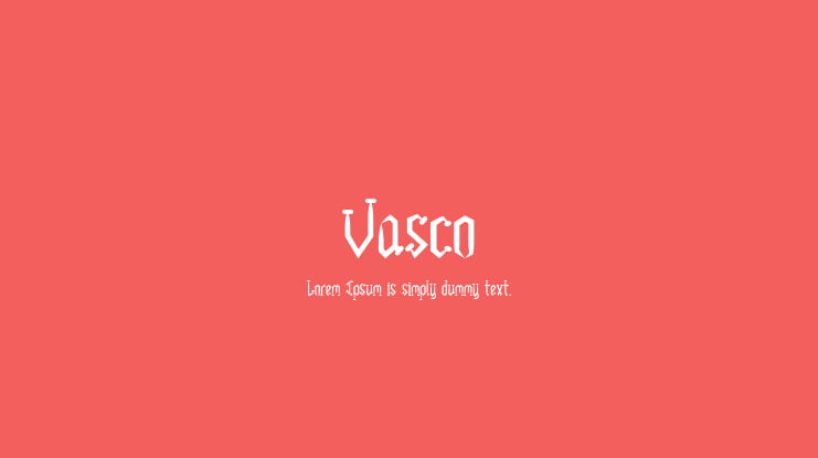 Vasco Font