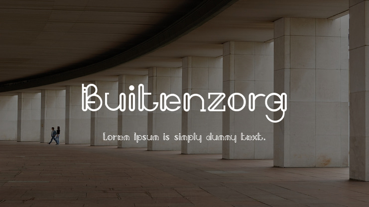 Buitenzorg Font