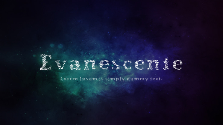 Evanescente Font