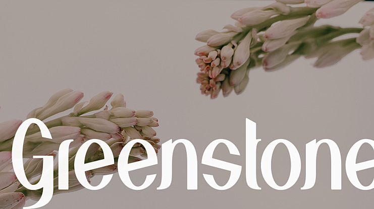 Greenstone Font