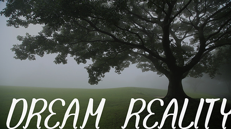 DREAM REALITY Font