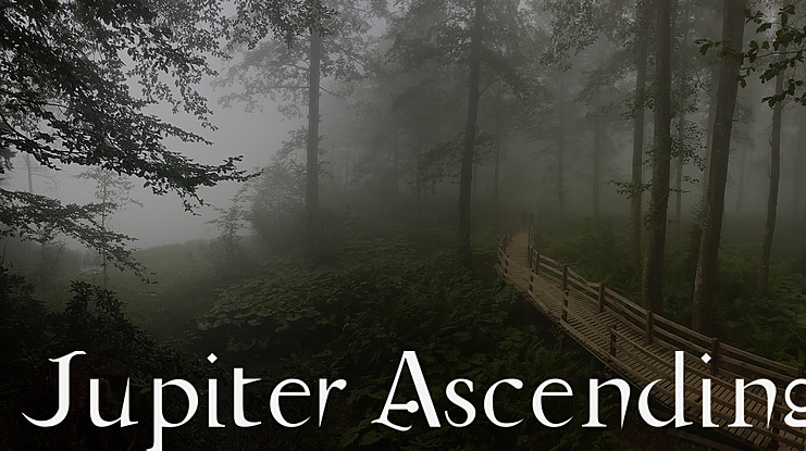 Jupiter Ascending Font