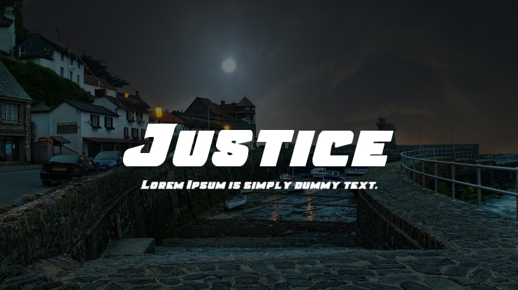 Justice Font Family