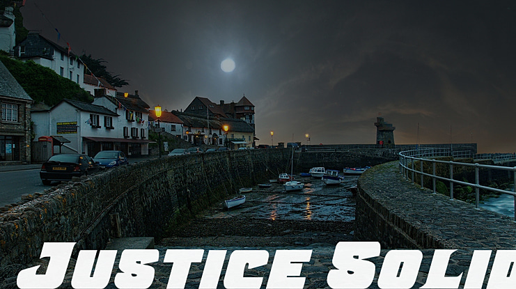 Justice Font Family