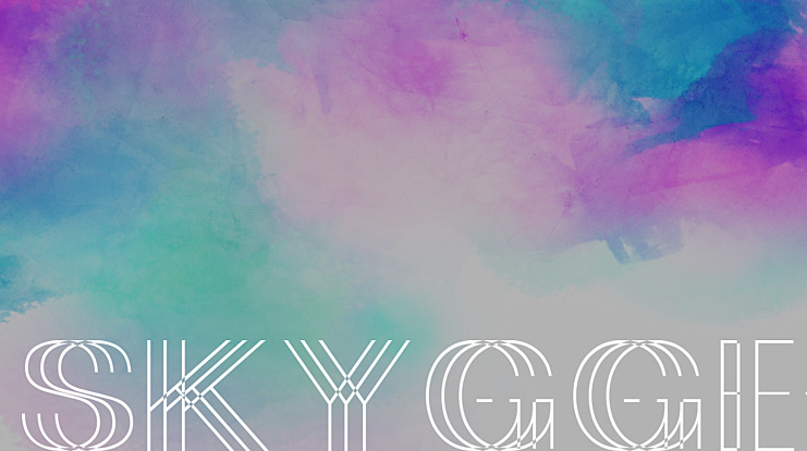 skygge Font