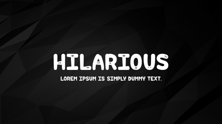 Hilarious Font Family