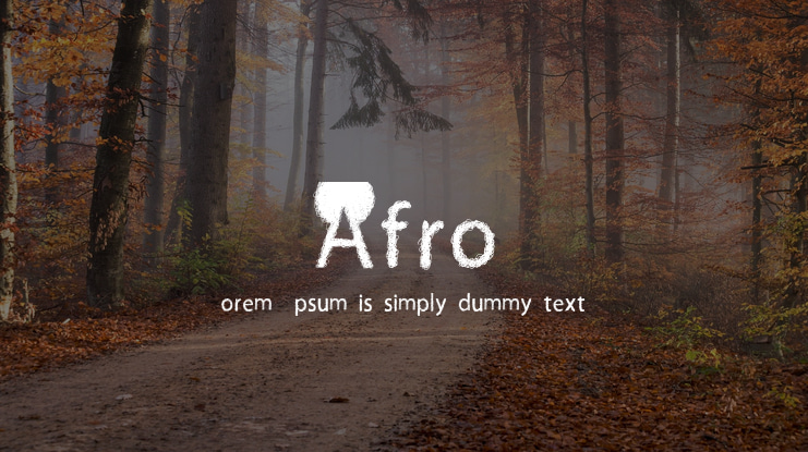 Afro Font