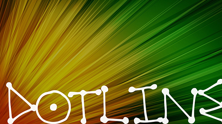 DotLine Font